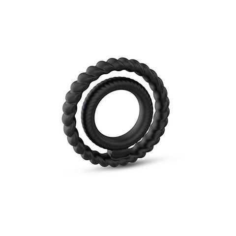 Dual Stimulation Silicone Cock Ring by Marc Dorcel Toys