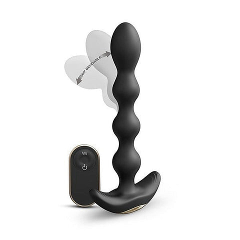 Flexible Vibrating Anal Pleasure Beads by Marc Dorcel Toys