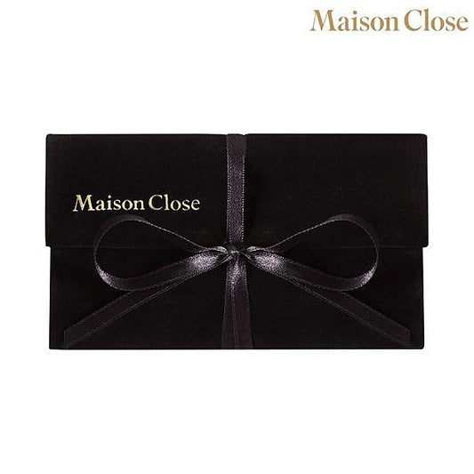 Luxurious Black-Gold Tassel Nippies by Maison Close