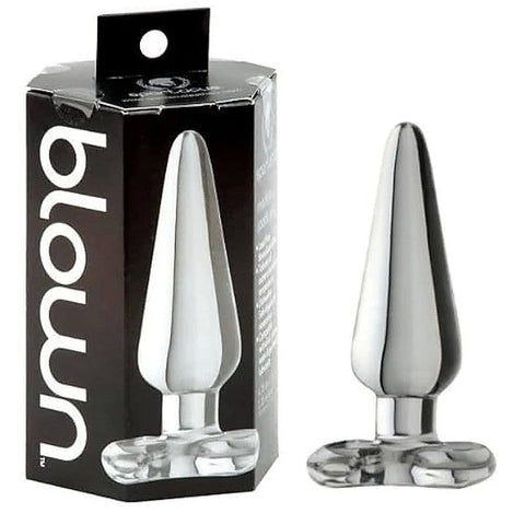 Borosilicate Glass Spade Anal Plug by Spartacus Enterprises