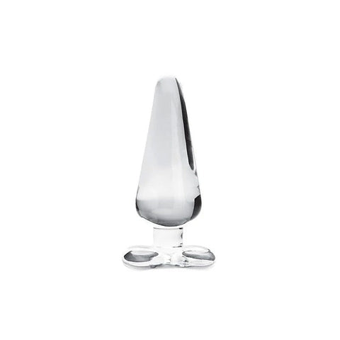 Smooth and Safe Glass Anal Pleasure Plug