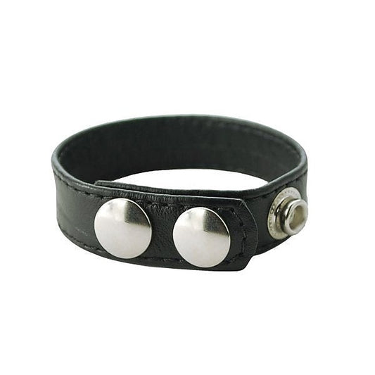Plain Joe Leather Cock Ring by Spartacus Enterprises