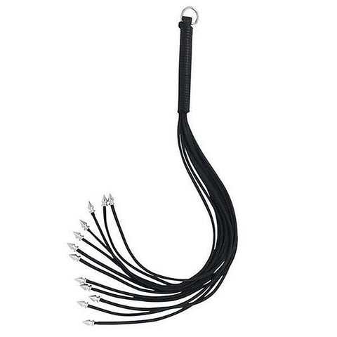Thong Whip With Spiked Metal Ends by Spartacus Enterprises