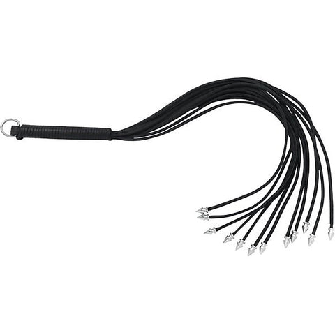 Thong Whip With Spiked Metal Ends by Spartacus Enterprises