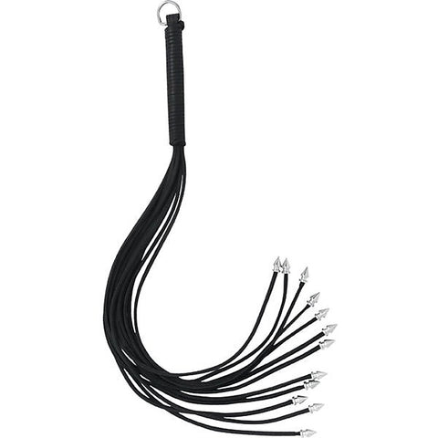 Thong Whip With Spiked Metal Ends by Spartacus Enterprises