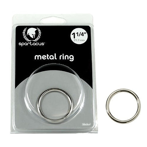 Nickel Plated Metal Cock Rings by Spartacus Enterprises