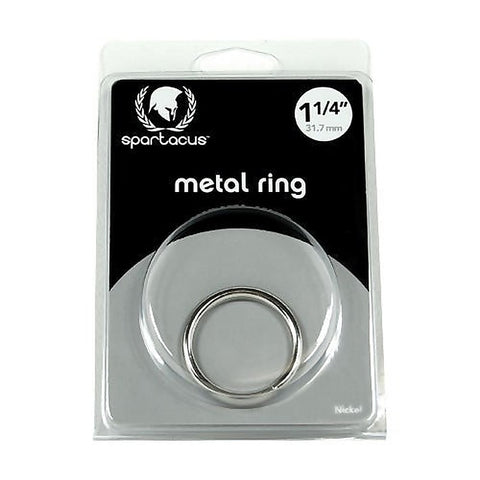 Nickel Plated Metal Cock Rings by Spartacus Enterprises