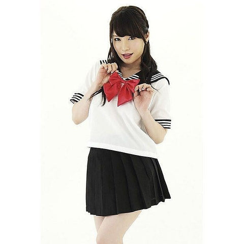 Hentai Sailor Skirt, Blouse, and Scarf Set