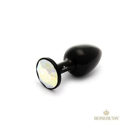 Rosebuds Crystal Aluminium Butt Plug