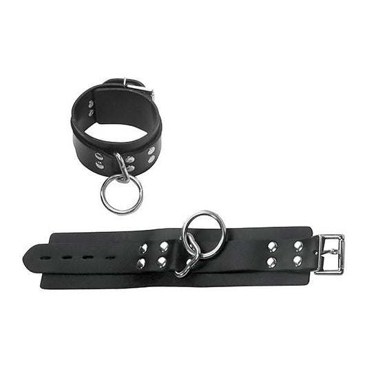 Locking Restraining Ankle Cuffs by Spartacus Enterprises