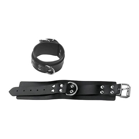 Rubberline Non-Locking BDSM Ankle Cuffs