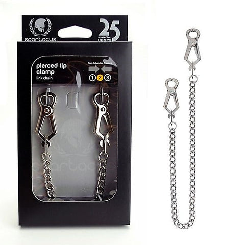 Pierced Nipple Clamps by Spartacus Enterprises