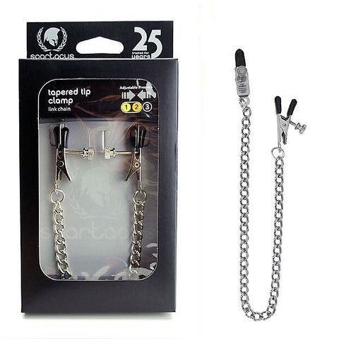 Tapered Broad Tip Nipple Clamps by Spartacus