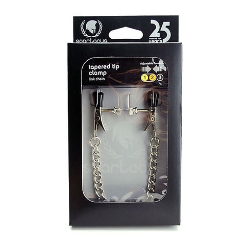 Tapered Broad Tip Nipple Clamps by Spartacus