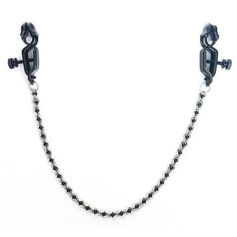 Black Beaded Clamps by Spartacus Enterprises