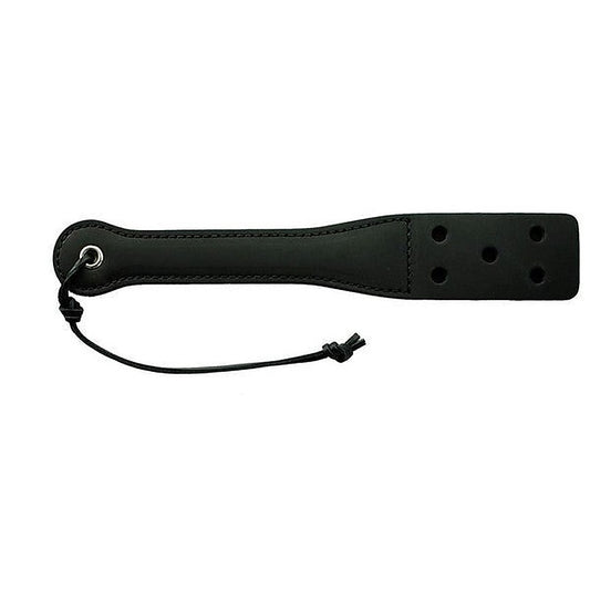12-inch Black Latigo Leather Slapper