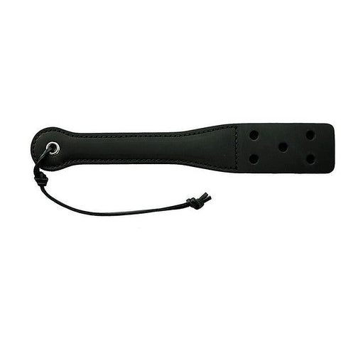 12-inch Black Latigo Leather Slapper