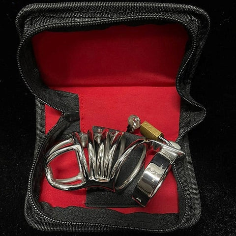 Stainless Steel Chastity Cage by Spartacus Enterprises