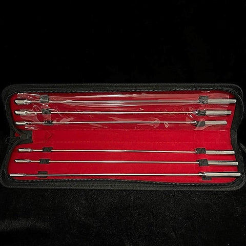 Smooth Stainless Steel Urethral Sounds Kit