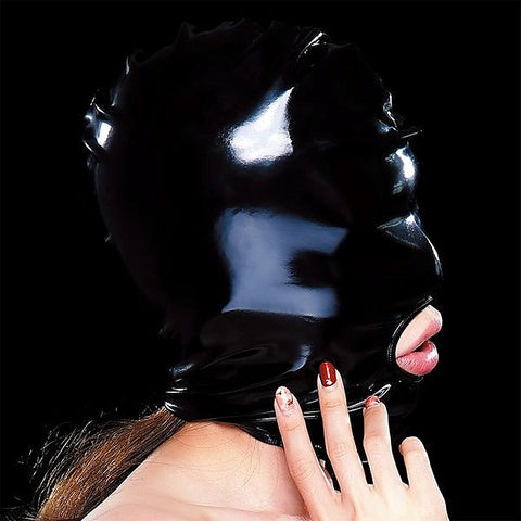 Japanese-Crafted PVC Mask by Execute Lingerie
