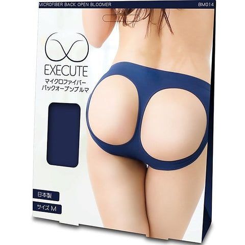 Microfiber Back-Open Bloomers with Dual Zippers