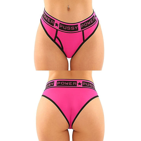 Pussy Power Brief & Thong by Fantasy Lingerie