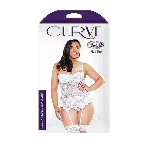 Heaven Can't Wait Angel Costume by Fantasy Lingerie