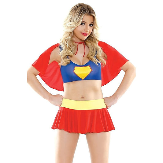 PLAY Super Sexy 4 Piece Costume Set by Fantasy Lingerie