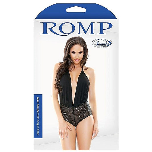 Sparkling Sequin Romper by Fantasy Lingerie