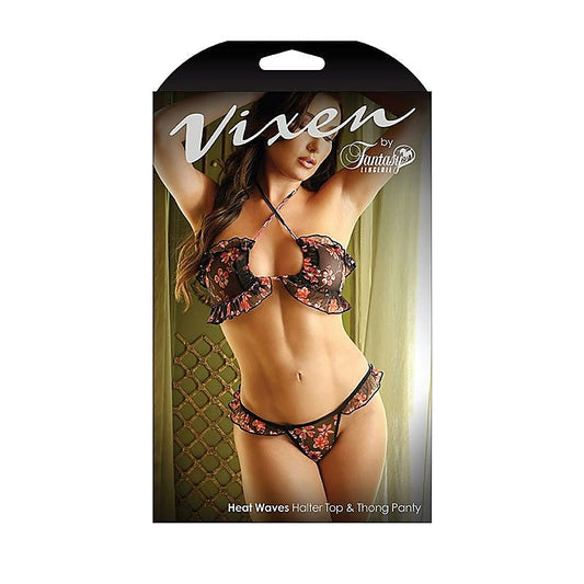 VIXEN HEAT WAVES Bralette & Panty by Fantasy Lingerie