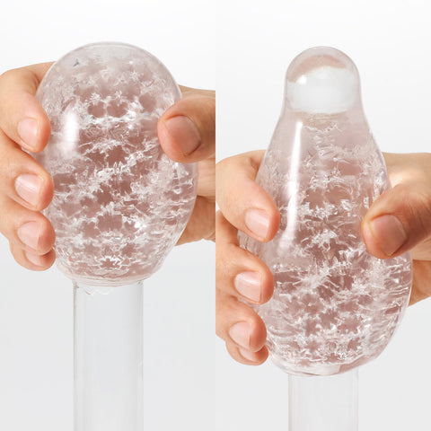 Geo Aqua Textured Male Masturbator by Tenga