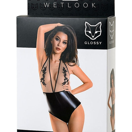 Glossy Wetlook Bodysuit Kiara by ToyFa
