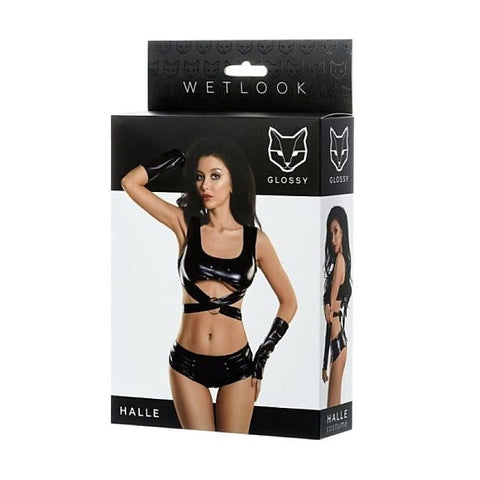 Glossy Wetlook 3 Pc Halle Set by ToyFa