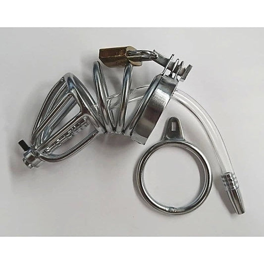 Chastity Device For Male & Urethral Tube by BDStyle