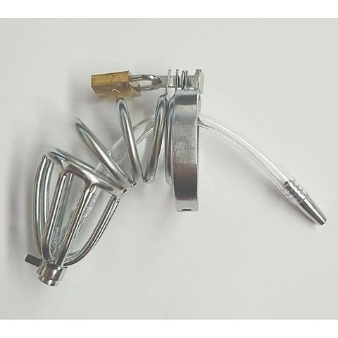 Chastity Device For Male & Urethral Tube by BDStyle