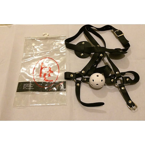 WildSecrets Gag & Blinker Leather by Hell's Couture