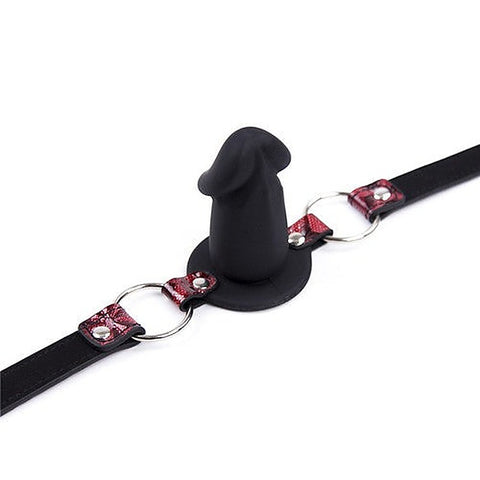 Diamond Strap Silicone Penis Gag by BDStyle