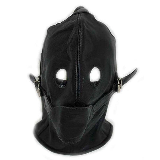 Cafe Bondage Hood with Gag by Hell's Couture
