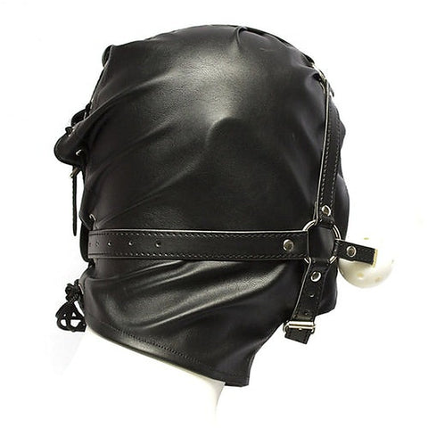 Full Head Hood With Mouth Gag by BDStyle