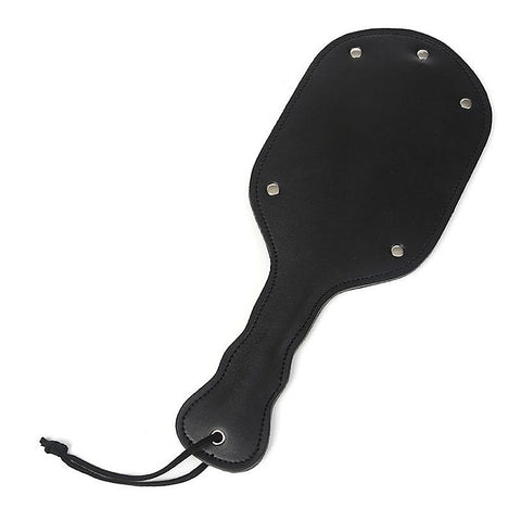 Ping Pong Wide Leather Paddle by Hell's Couture