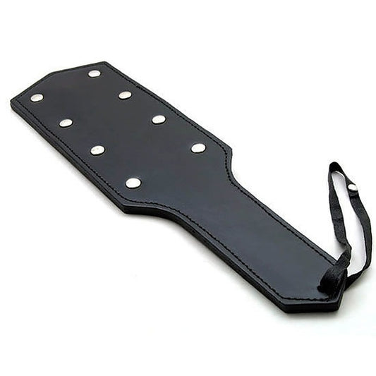 Fantasies In Punishment Leather Paddle by Hell's Couture
