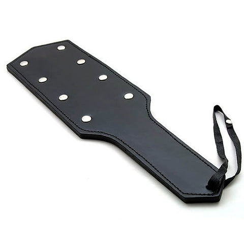 Fantasies In Punishment Leather Paddle by Hell's Couture