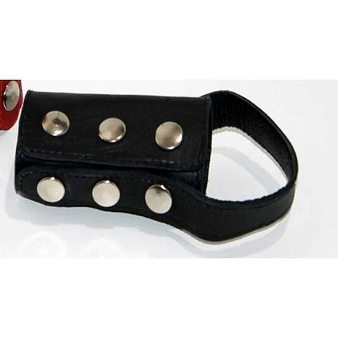 Leather Penis Sheath by Hell's Couture