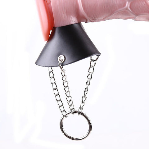 Leather Parachute Ball Stretcher by BDStyle