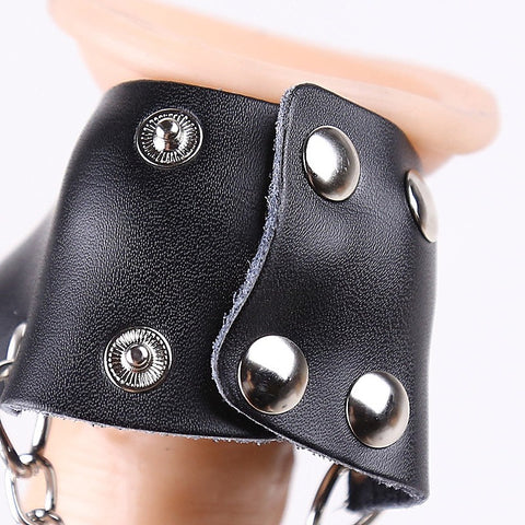 Leather Parachute Ball Stretcher by BDStyle
