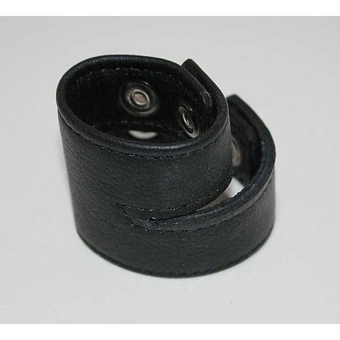 Double Strap Leather Cock Ring by Hell's Couture