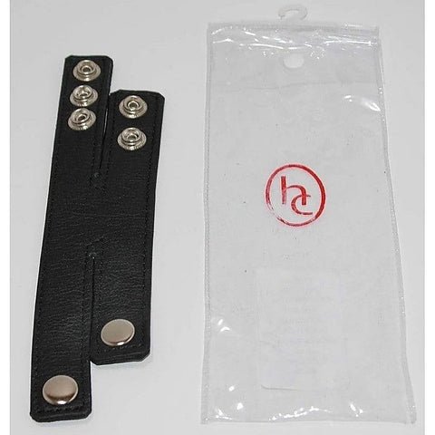 Double Strap Leather Cock Ring by Hell's Couture