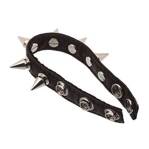 Spiked Leather Cockring by Hell's Couture