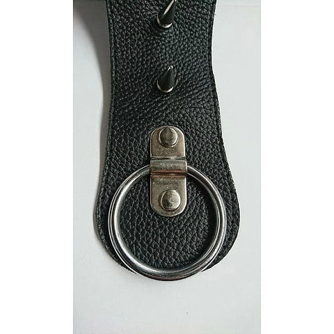 Devils Spiked Leather Collar by Hell's Couture