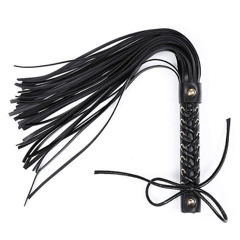 Soft Leather Bullwhip by Hell's Couture